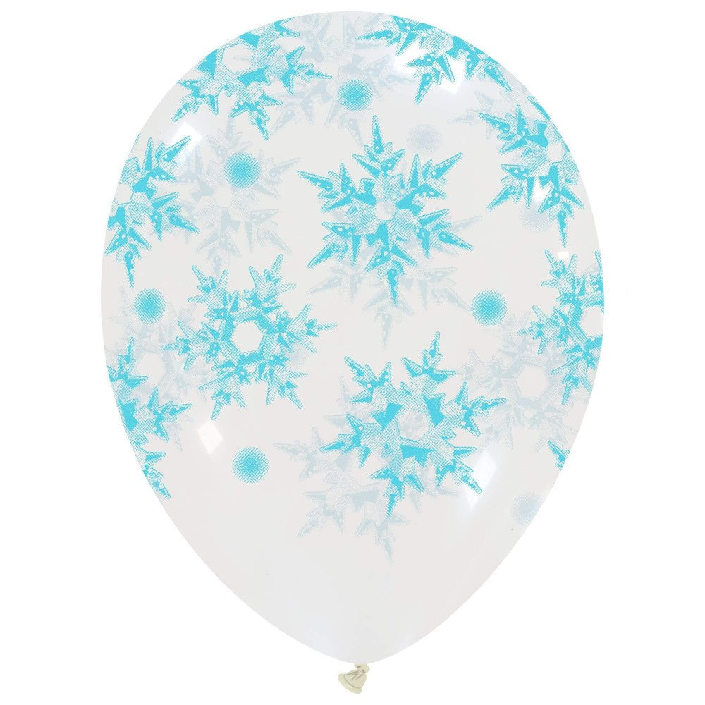 Cattex 12" Flocons de neige 20 PCS Ballons