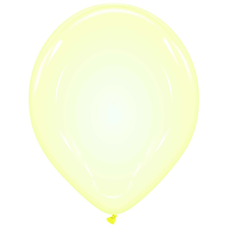 Belbal 14" Soap Yellow Pastel 25 PCS Per Bag Balloons