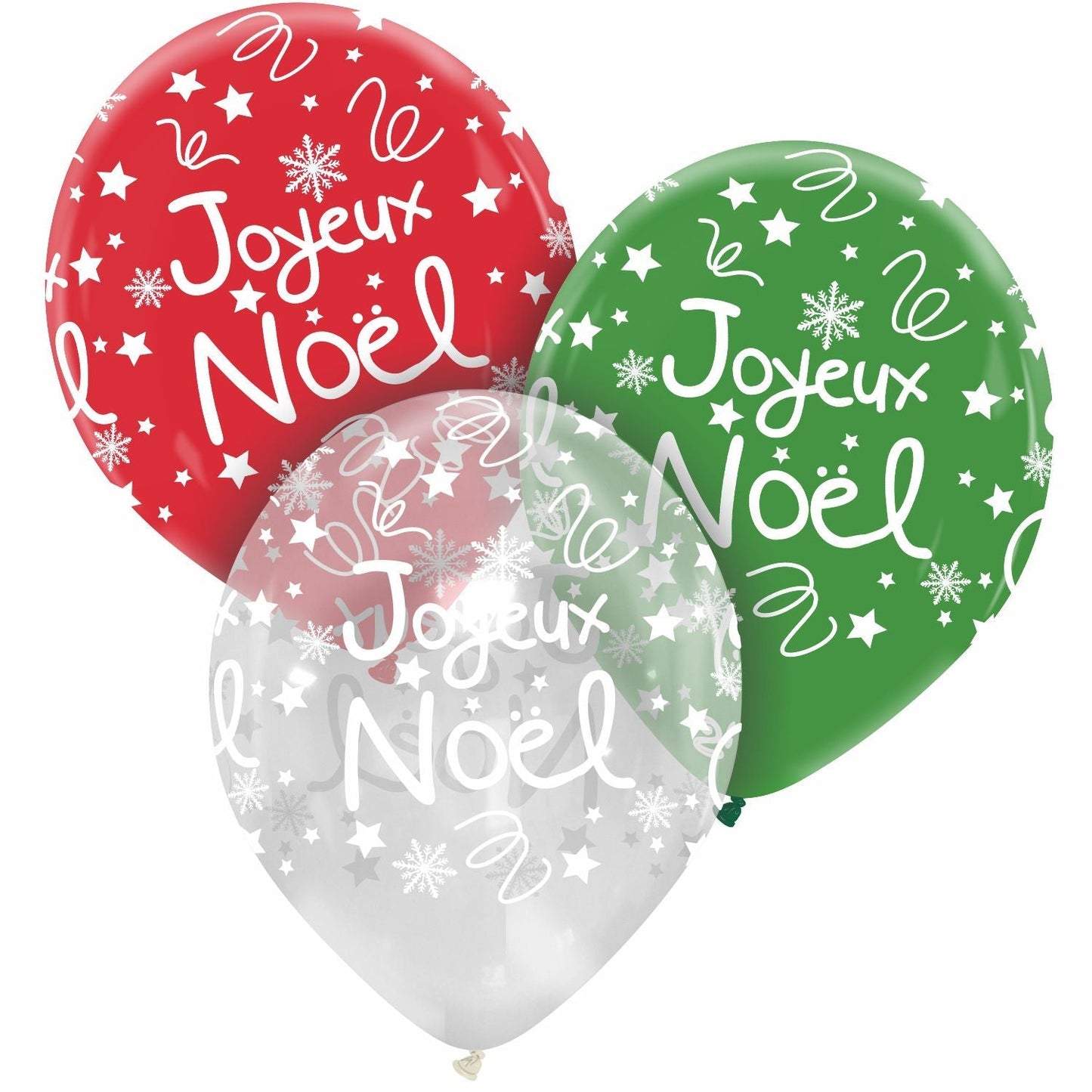 Cattex 12" Nuit de Noël Premium 20 PCS Balloons