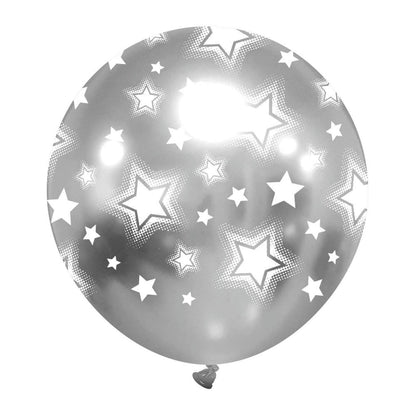 Cattex 24'' Titane+ Étoiles Brillantes Ballon