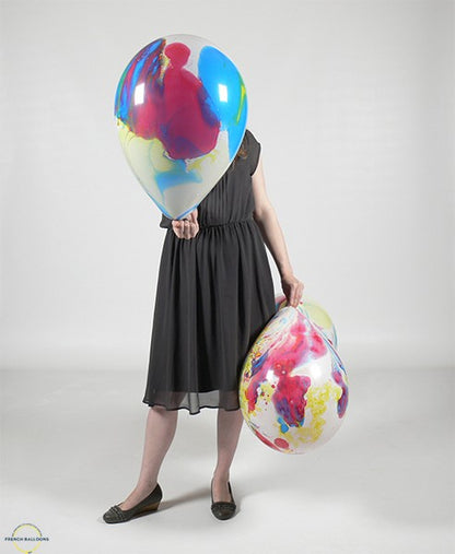 Payaso / Unique 14" Marbled Balloons