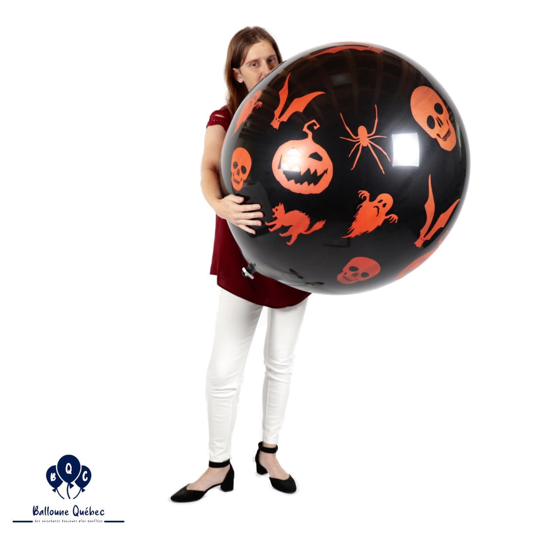 Cattex 32" Spooky Red or Black Halloween Balloon